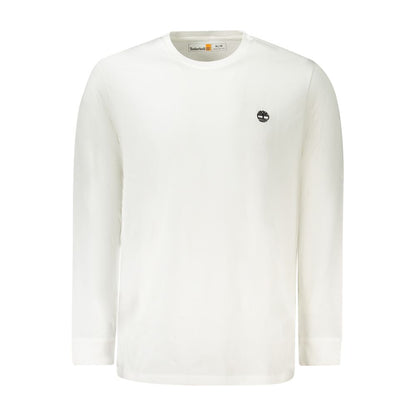 Timberland White Cotton Men T-Shirt