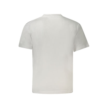 Vans White Cotton Men T-Shirt