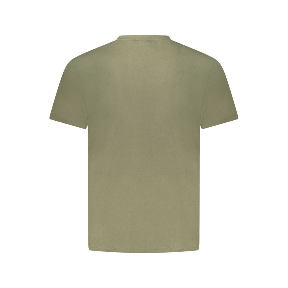 Napapijri Green Cotton Men T-Shirt