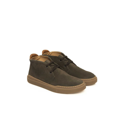 Cerruti 1881 Green Cowhide Men Boot