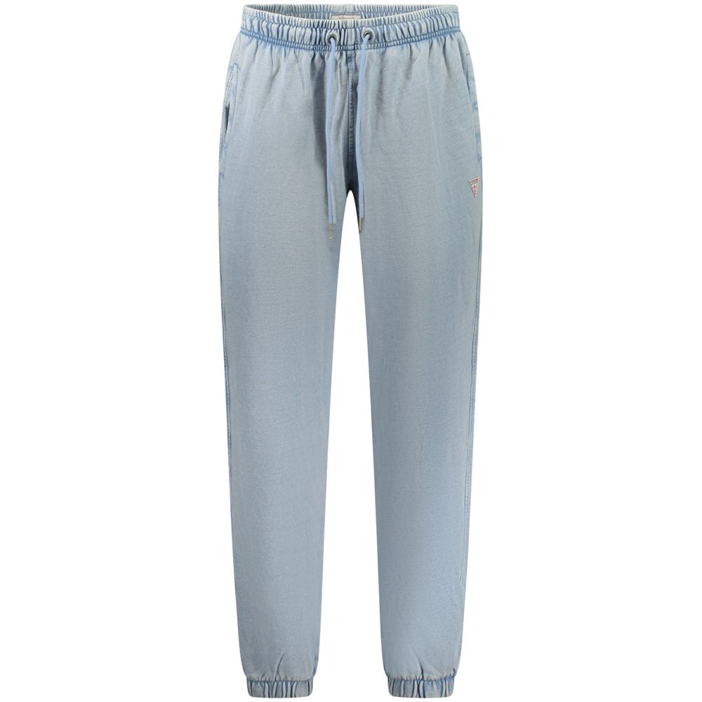 Guess Jeans Azzurro Cotton Men's Track Pant