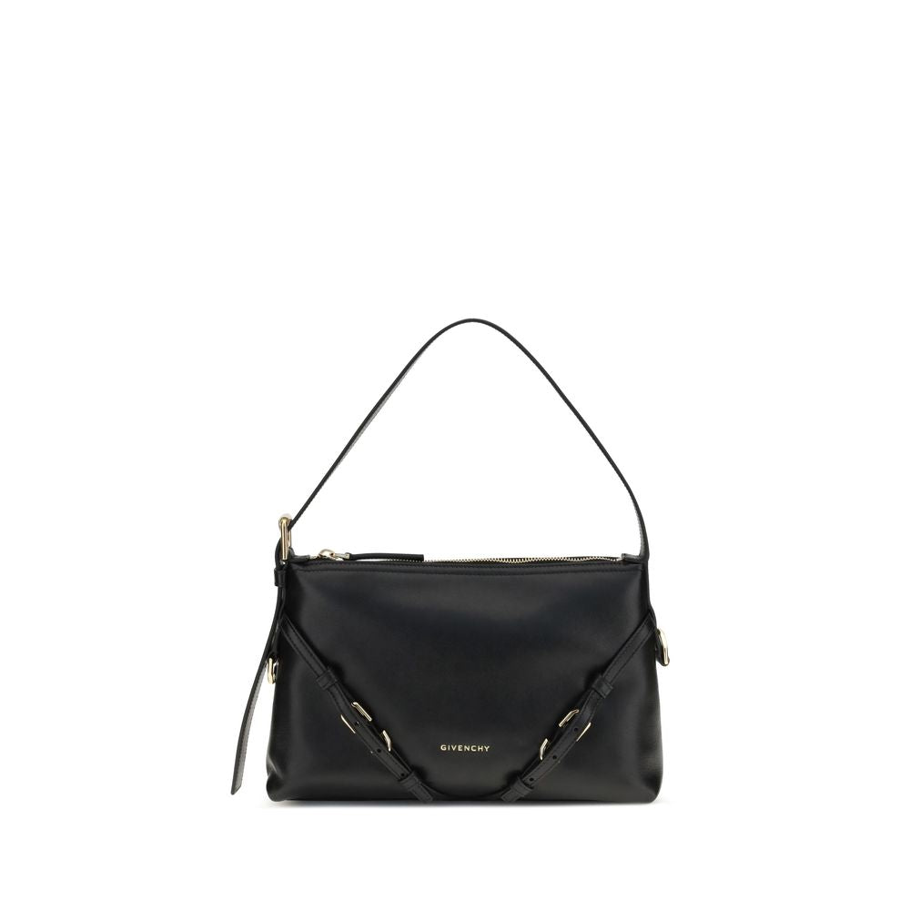 Givenchy Black Calf Leather Bos Taurus Shoulder Bag
