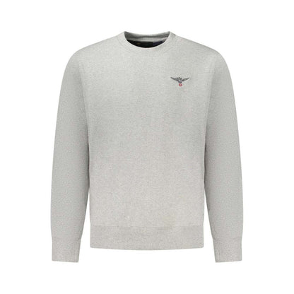 Accademia Militare Gray Cotton Men's Sweater