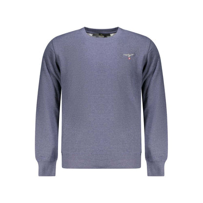 Accademia Militare Blue Cotton Men Sweater