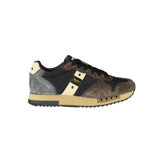 Blauer Blue Polyurethane Men Sneaker