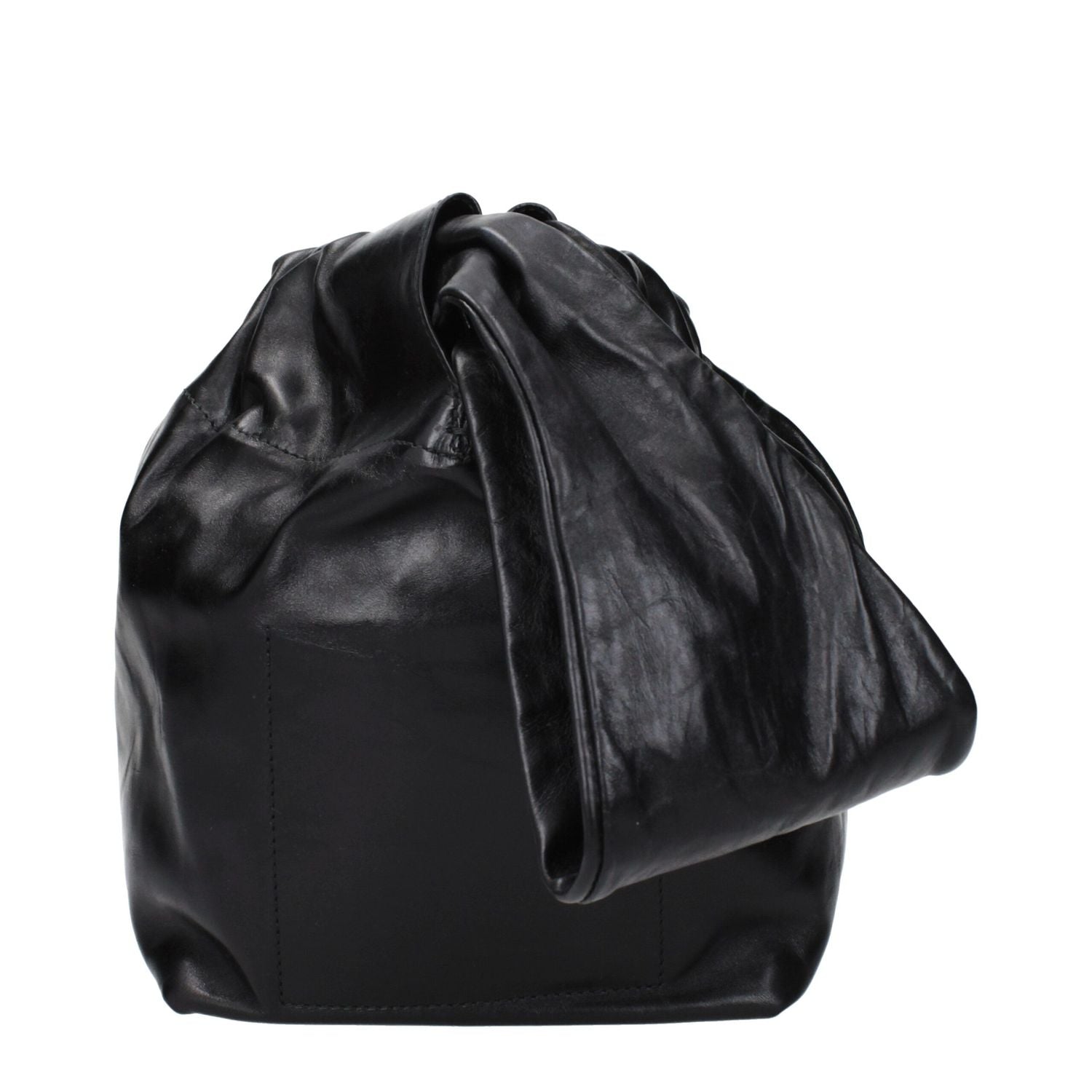Jil Sander Black Leather Handbag