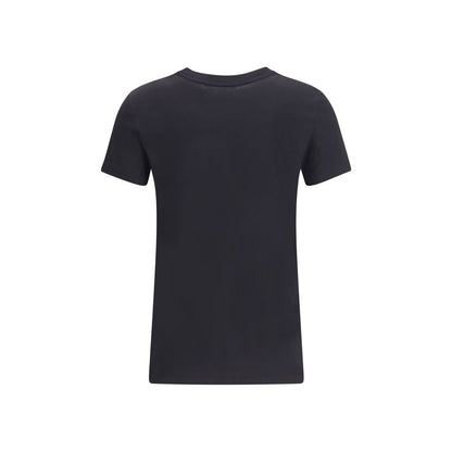 Max Mara Black Cotton T-Shirt