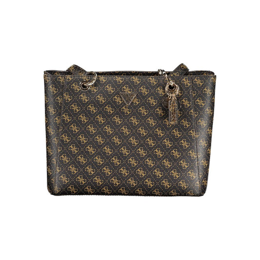 Guess Jeans Marrone Poliuretano Women Handbag