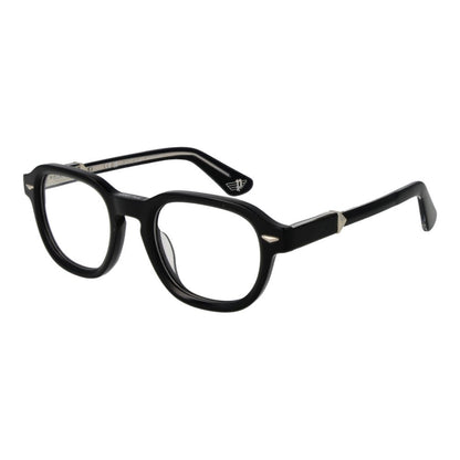 Police Black Cellulose Acetate Glasses (Frames)