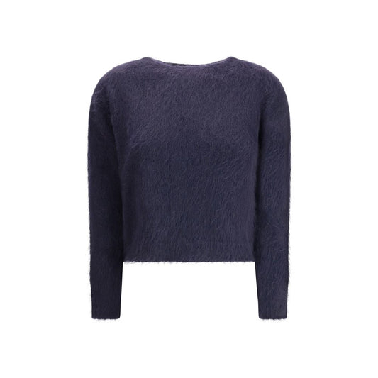 Max Mara Blue Polyamide Sweatshirt