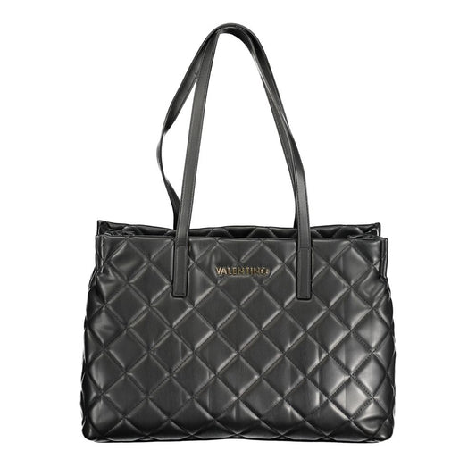 Mario Valentino Nero Poliuretano Women Handbag 1728,67403481248,Bags,Black,Handbags - Bags,Mario Valentino,New with tags,Women