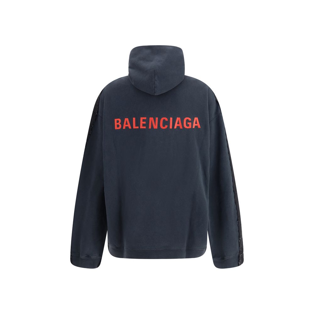 Balenciaga Black Cotton Denim Jacket