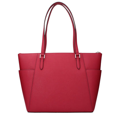 Michael Kors Red Leather Shoulder Bag 1728,75667636384,Bags,Michael Kors,New with tags,Red,Shoulder Bags - Bags,Women