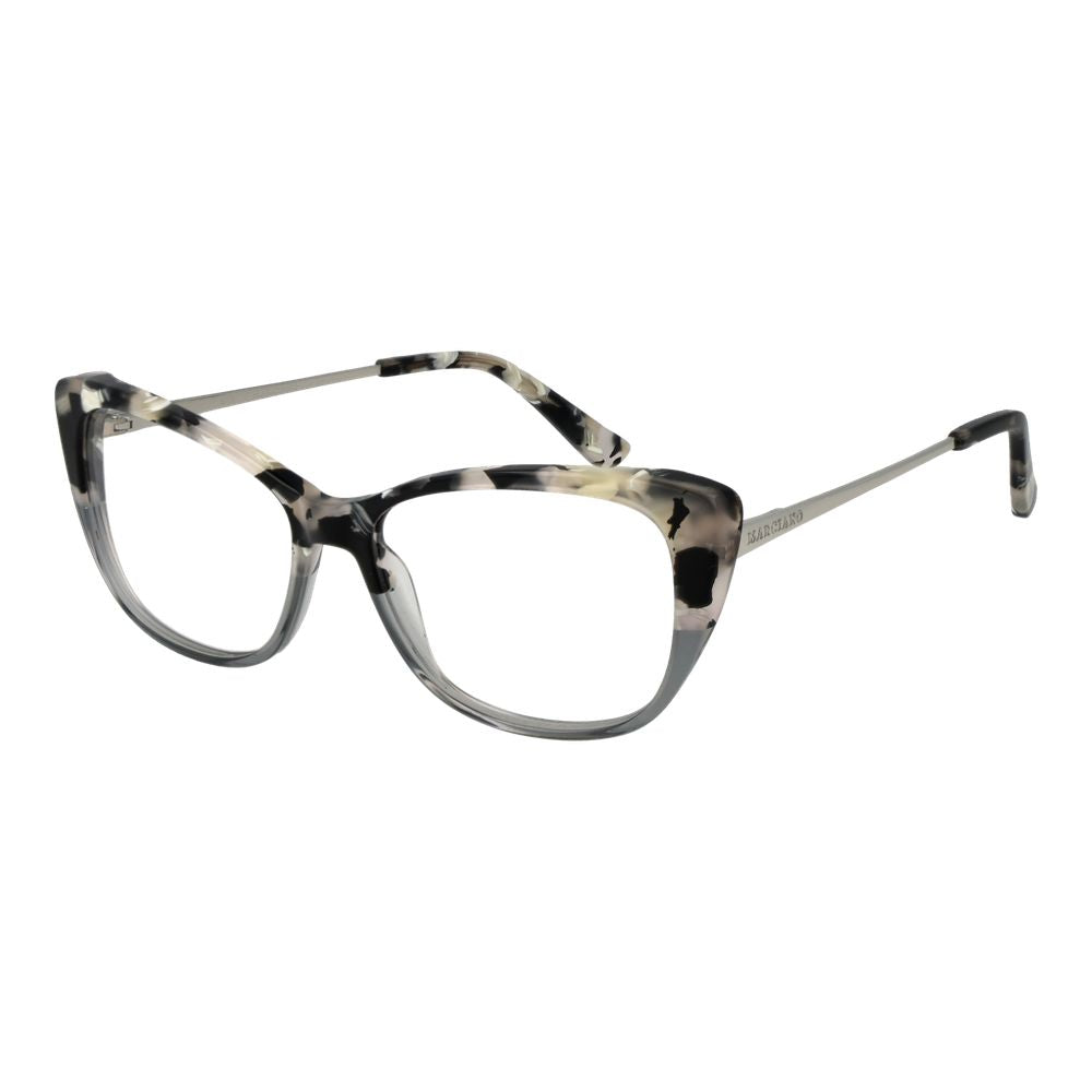 Marciano by Guess Black Acetate Glasses (Frames) for women, featuring full-rim cat eye style and demo lenses, with a black color frame.
