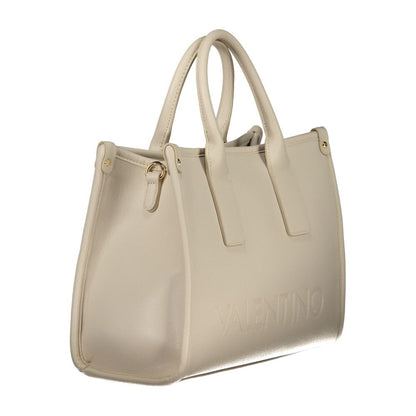 Valentino Beige Polyethylene Handbag