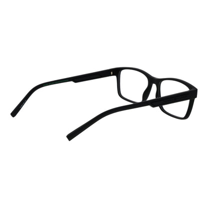 Tommy Hilfiger Black Polyamide Glasses (Frames) in full-rim rectangle style with demo lenses and spring hinge.