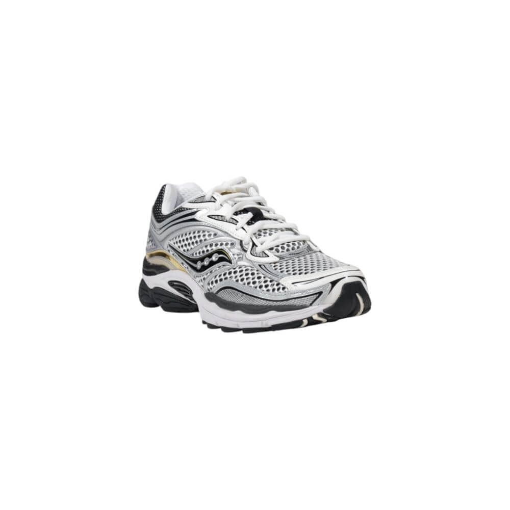Saucony Gray Mesh Athletic Sneakers