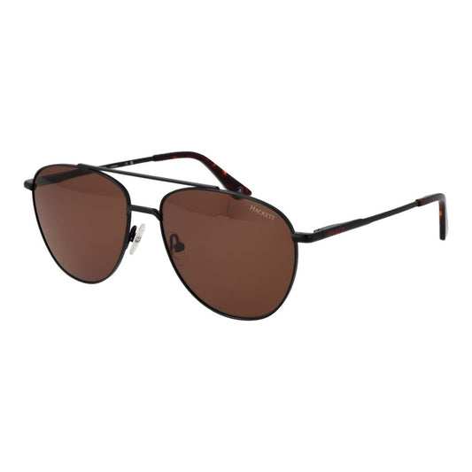 Hackett Black Metal Sunglasses
