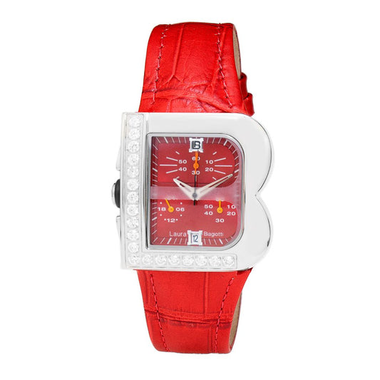 Laura Biagiotti Multicolor Leather Dress Watch 1728,67434610848,Accessories,Dress Watches - Watches - Accessories,Laura Biagiotti,Multicolor,New with tags,Watches - Accessories,Women