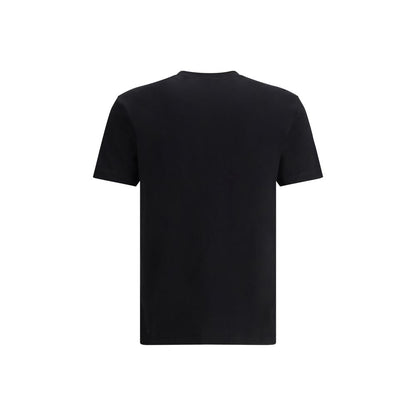 Versace Black Cotton T-Shirt 1728,72470364320,Black,Clothing,L,M,Men,New with tags,S,T-Shirts - Clothing,Versace,XL