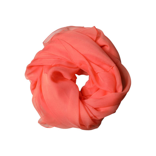 Dolce & Gabbana Orange Stole Silk Neck Wrap Shawl Men Scarf