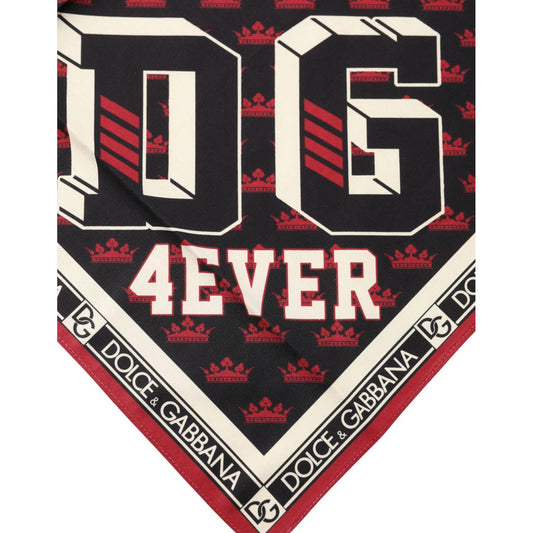 Dolce & Gabbana Multicolor #DGRoyals Square Foulard 50cm x 49.5cm Scarf