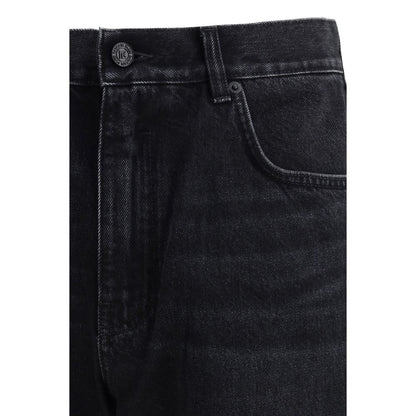 Balmain Black Cotton Jeans Denim 1728,72470364320,Balmain,Black,Clothing,Jeans Denim - Clothing,Men,New with tags,W30,W31