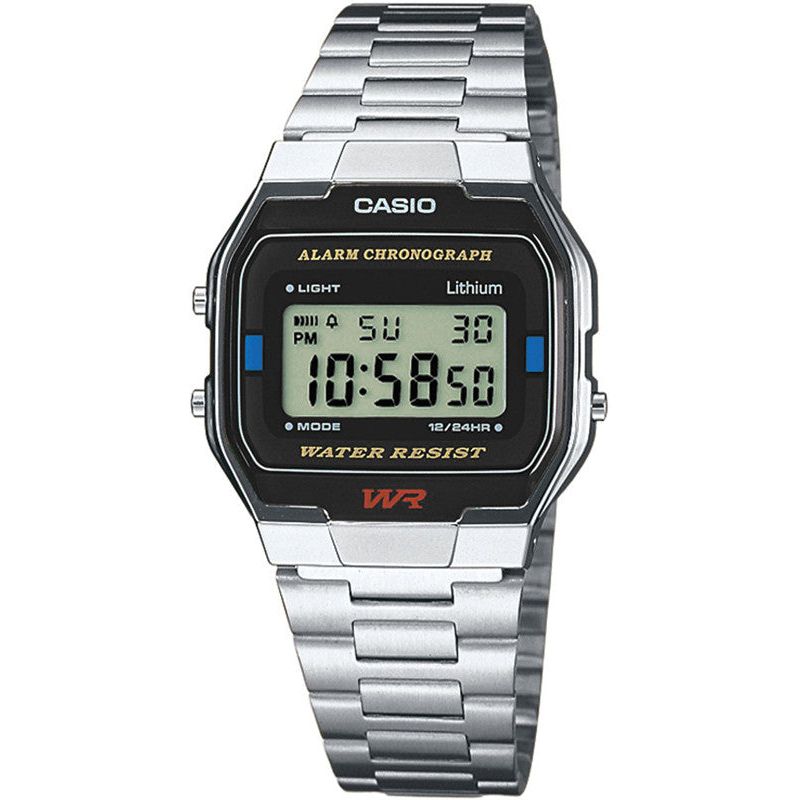 CASIO VINTAGE Mod. ICONIC - CLASSIC SILVER