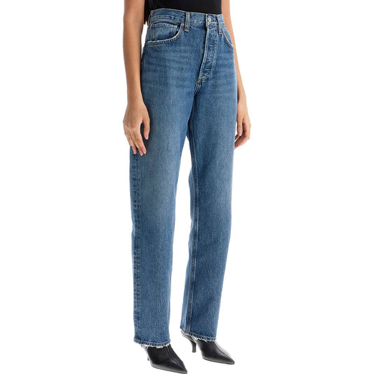 Agolde relaxed straight fit kelly jeans