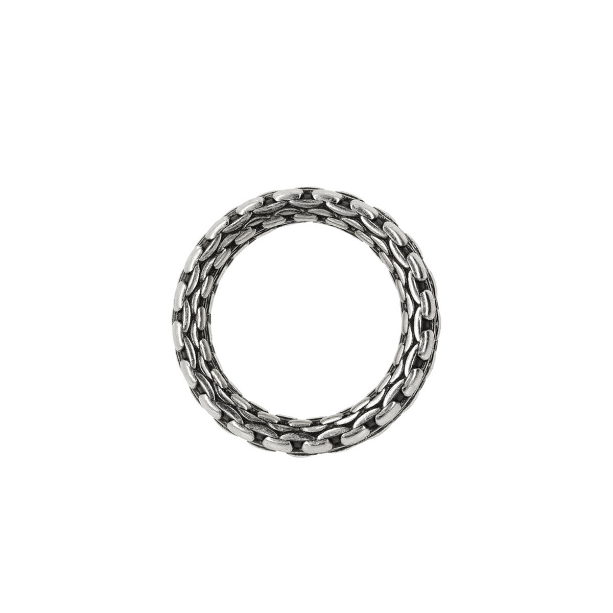 ALBERT M. JEWELS JEWELRY Mod. WSOX00560.S-22 silver chain ring