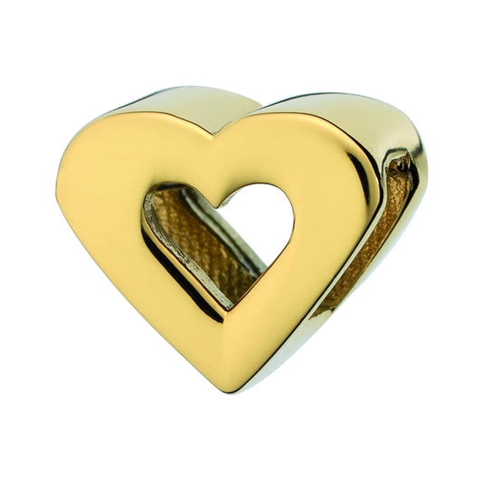 AN JEWELS JEWELRY Mod. AL.DLI02YG heart-shaped gold jewelry piece