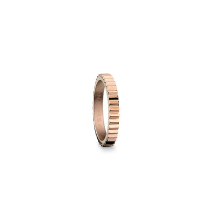 AN JEWELS JEWELRY Mod. AR.R1NS05R-8 elegant rose gold ring with intricate design
