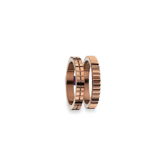 AN JEWELS JEWELRY Mod. AR.R2NS03SBR-9 rose gold rings set