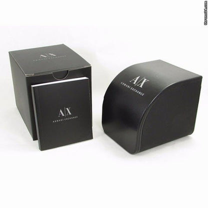 A|X ARMANI EXCHANGE Mod. HAMPTON watch packaging with official box and manual