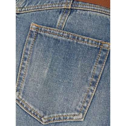 Alexander McQueen Skirts Clear Blue