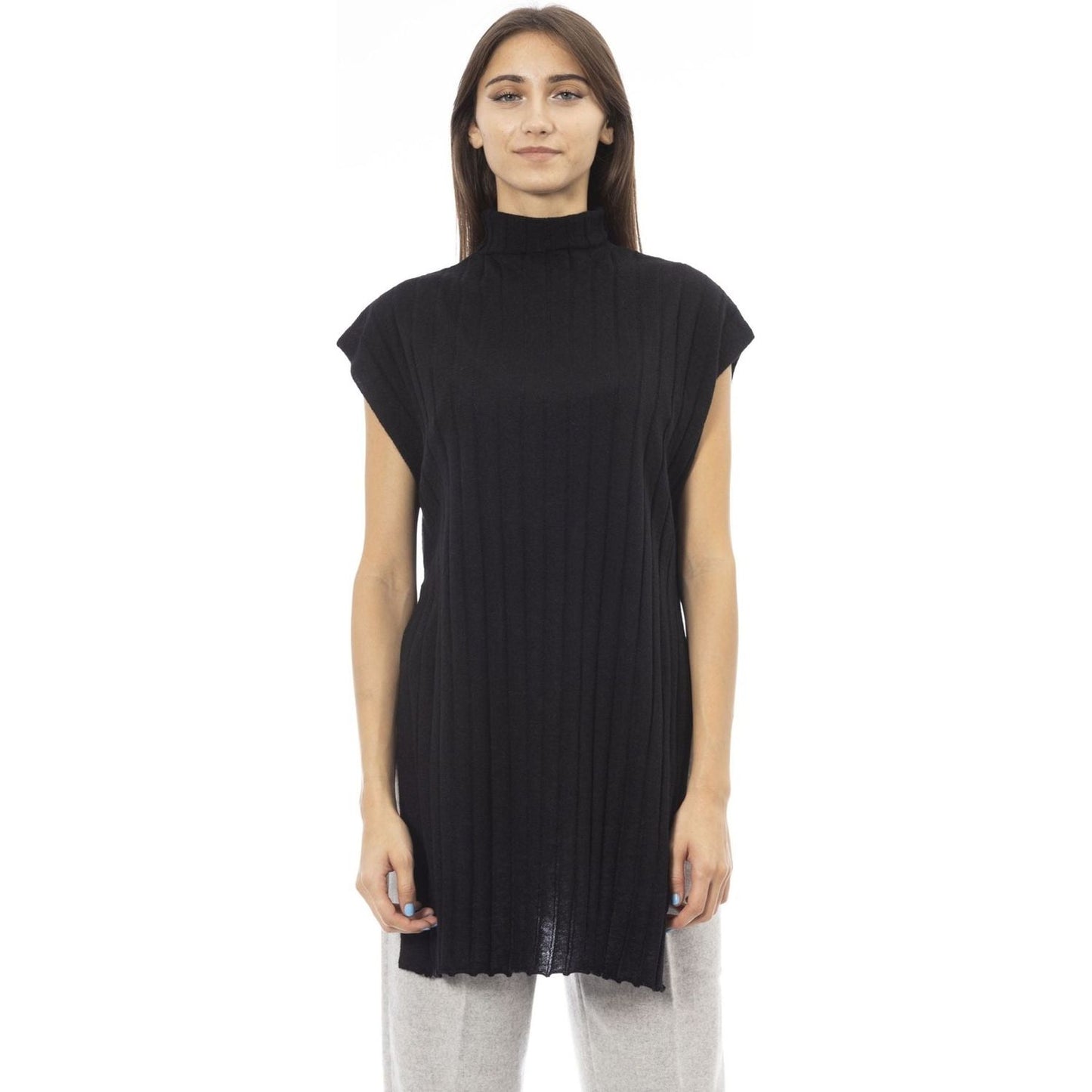 Alpha Studio Sweaters AD8605H_5183NERO:401216