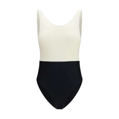 Ami Paris Multicolor Polyamide One-Piece Swimsuit