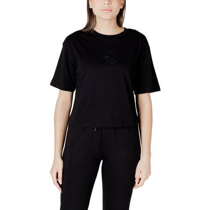 Armani Exchange Black Cotton Sportswear