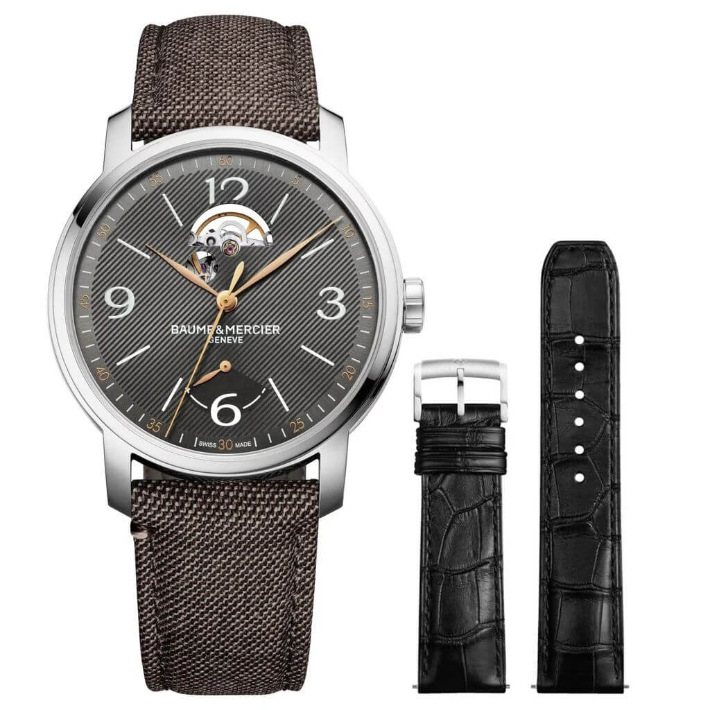 BAUME & MERCIER Mod. CLASSIMA SPECIAL EDITION - Open Balance + Extra strap