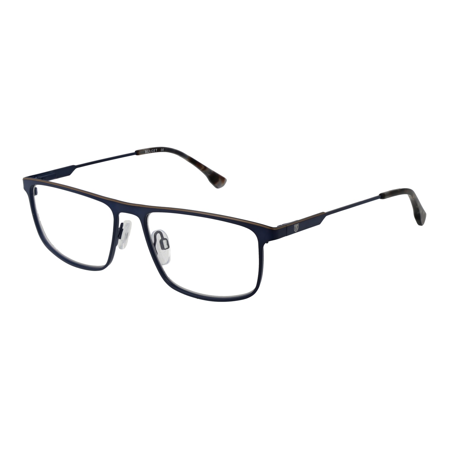 BULGET MOD. BG1808M 5506A Gent eyewear, stylish blue frame glasses for men