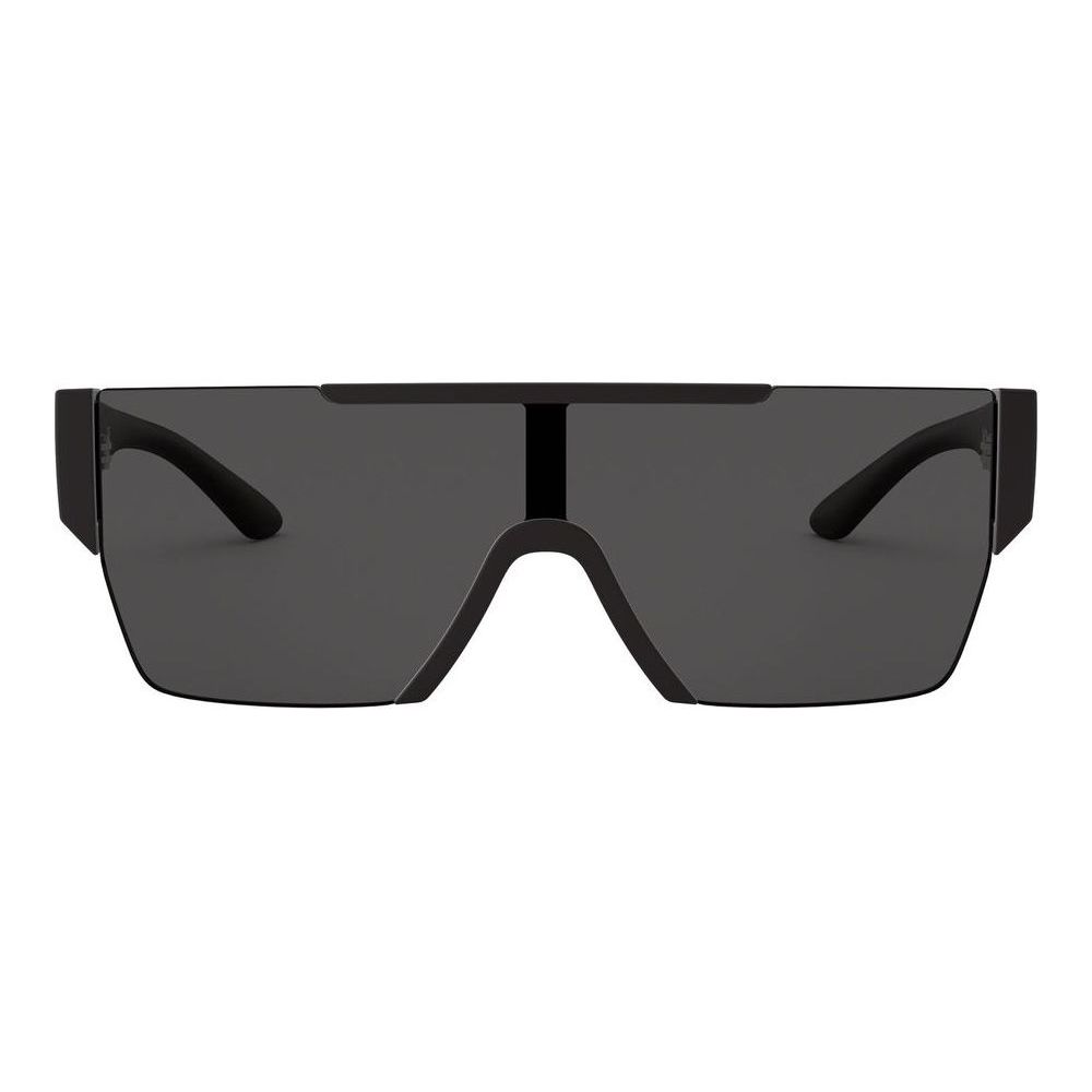 BURBERRY MOD. BE 4291 sunglasses for gentlemen, sleek black frame and dark lenses.