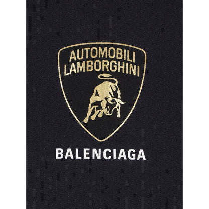 Balenciaga Sweaters Black Topwear