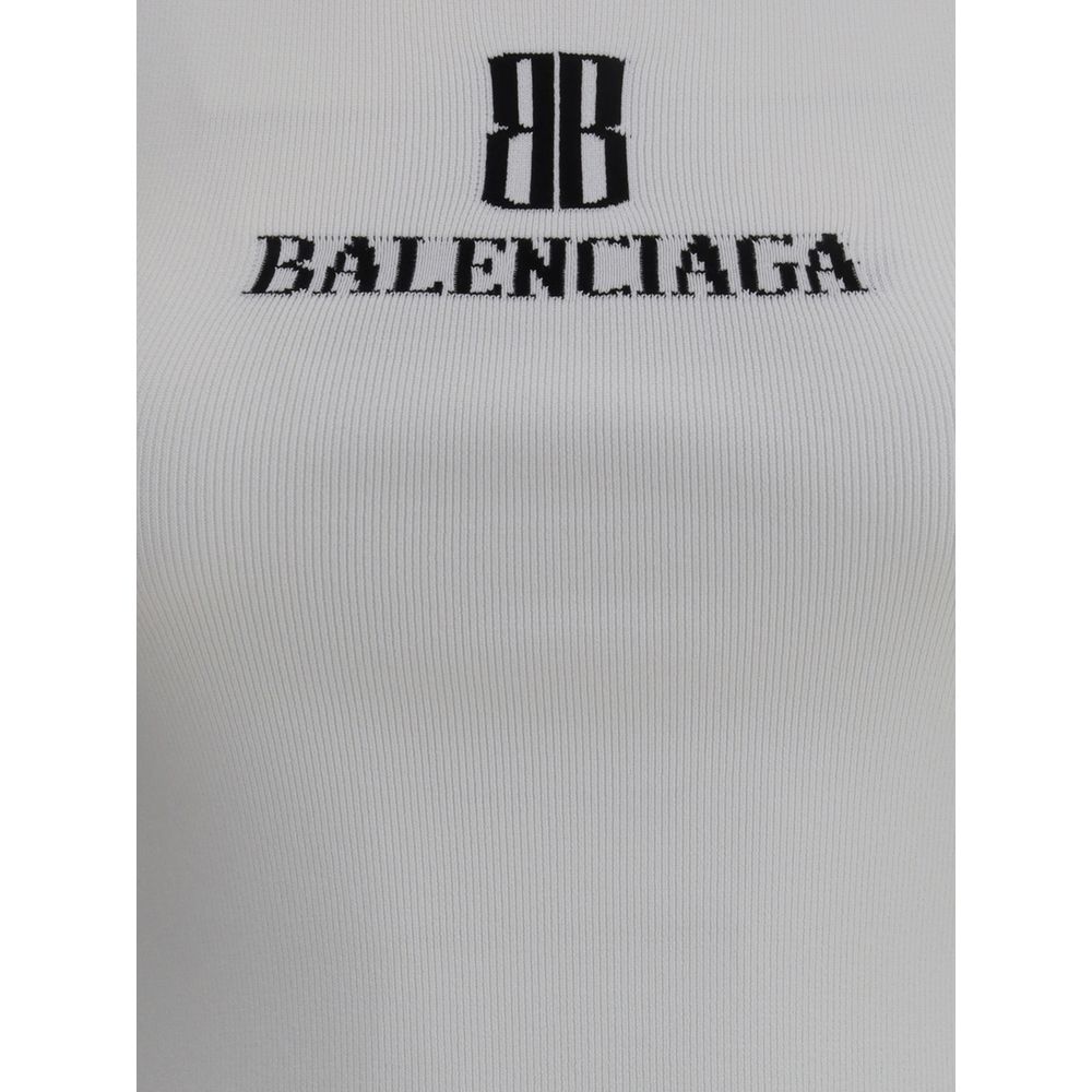 Balenciaga Logoed Top