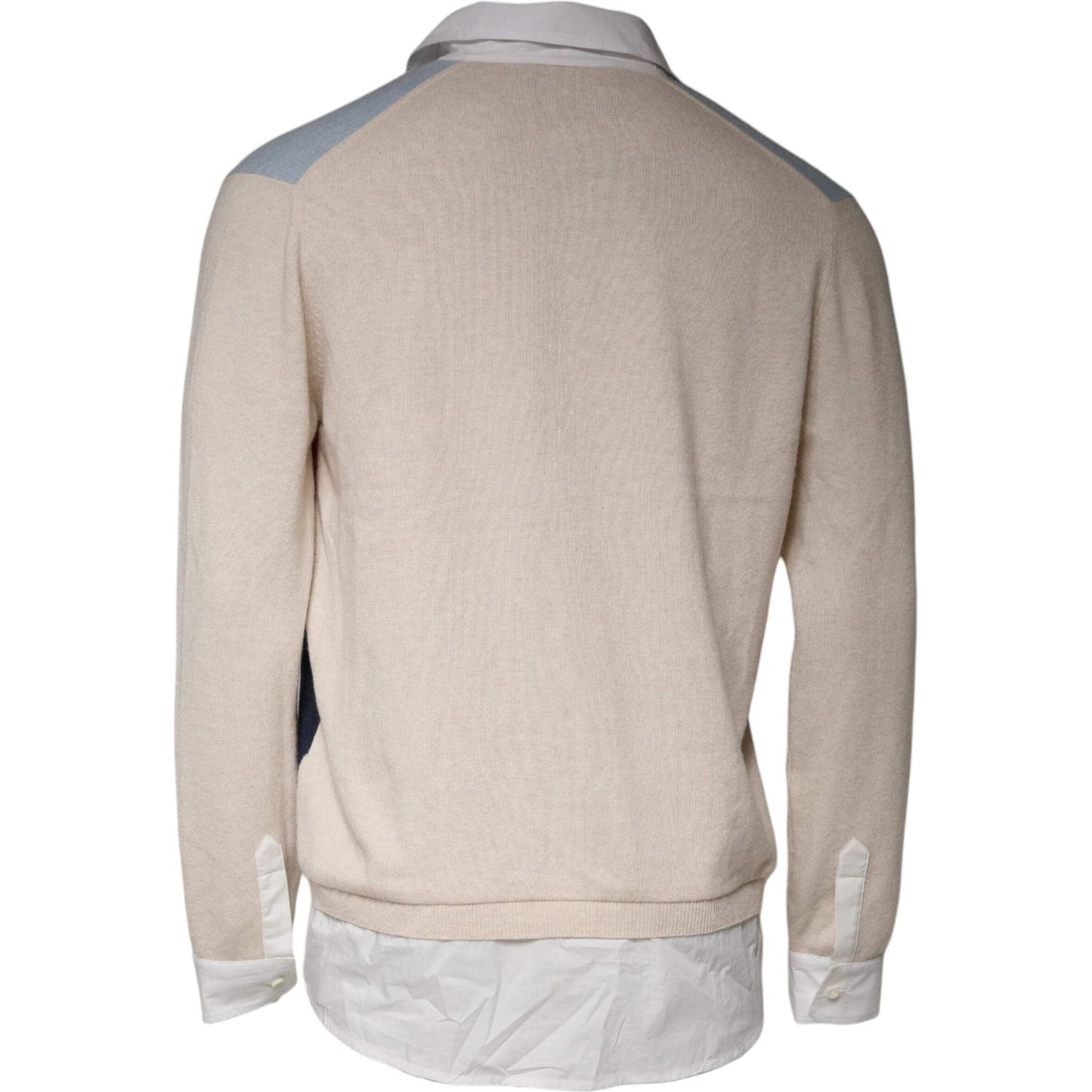Ballantyne Multicolor Patterned Collared Long Sleeves Pullover Sweater TSH87117-50