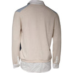 Ballantyne Multicolor Patterned Collared Long Sleeves Pullover Sweater TSH87117-50