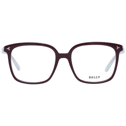Bally Burgundy Plastic Glasses (Frames)