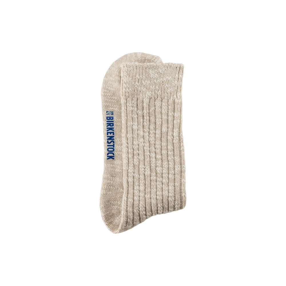 Birkenstock Beige Cotton Socks
