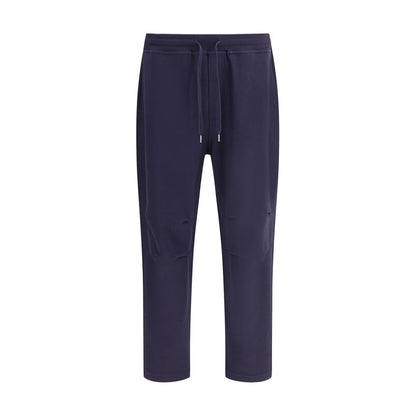 Brunello Cucinelli Blue Cotton Casual Pants