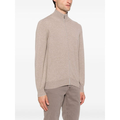 Brunello Cucinelli Cashmere Zipped Cardigan Topwear