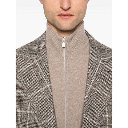 Brunello Cucinelli Cashmere Zipped Cardigan Topwear